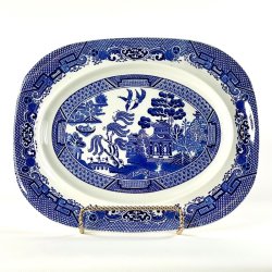 Serveringsfad, stort - Willow, Woods Ware fra Wood &amp; Sons