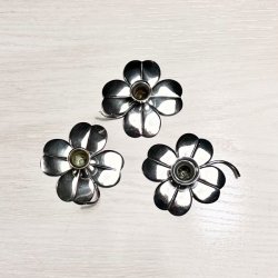 Firklver lysestage i slv til kertelys