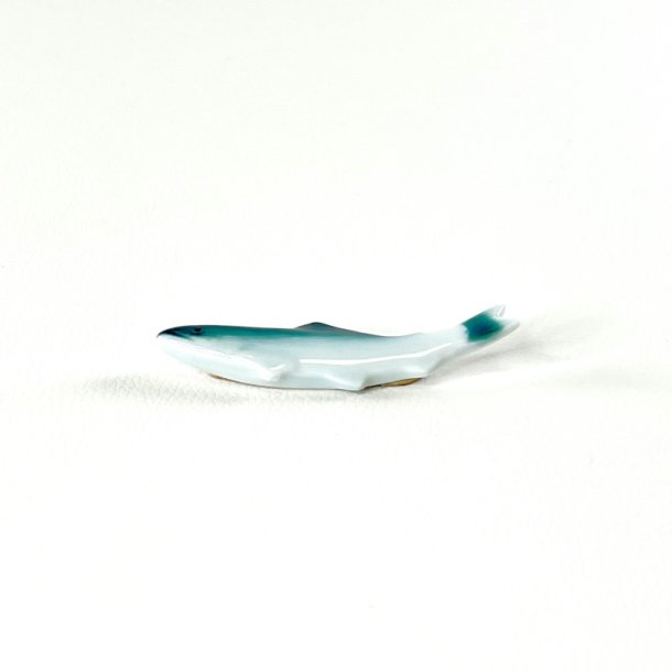 Fisk i porcel�n - spisepinde holder 