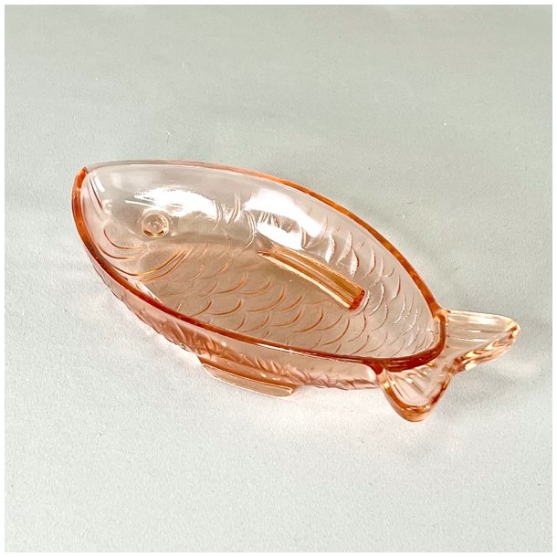 Fisketallerken - fransk, lyserd 