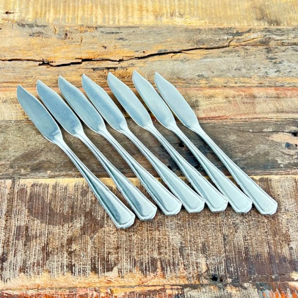 Fiskeknive (7 stk samlet) - franske 