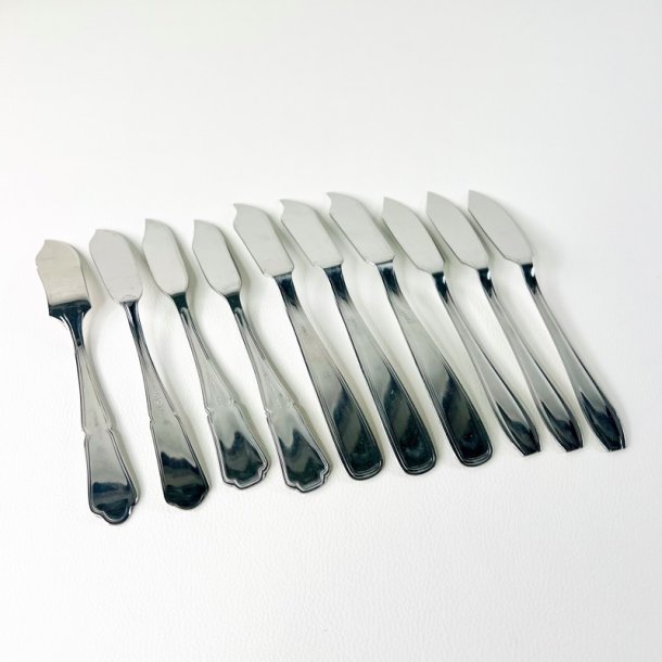 Fiskeknive - franske, assorterede, stykvis