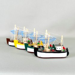 Fiskekutter - assorterede farver 