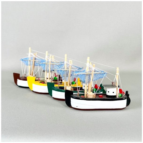 Fiskekutter - assorterede farver 
