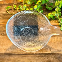 Fransk fiskeskl i klart glas