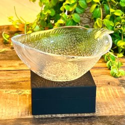 Fransk fiskeskl i klart glas