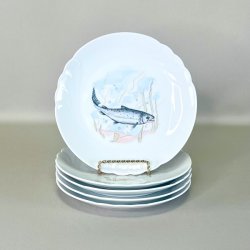 Fisketallerken med 3 blonder - Seltmann Weiden