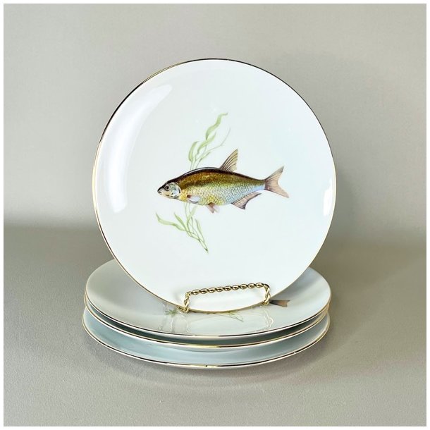 Fisketallerkener (4 stk) - Bareuther Waldsassen