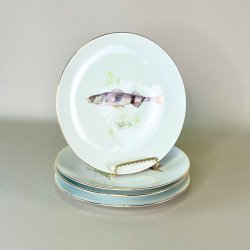 Fisketallerkener (4 stk) - Bareuther Waldsassen