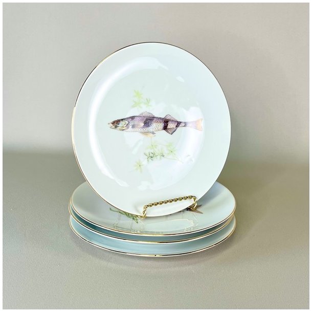 Fisketallerkener (4 stk) - Bareuther Waldsassen