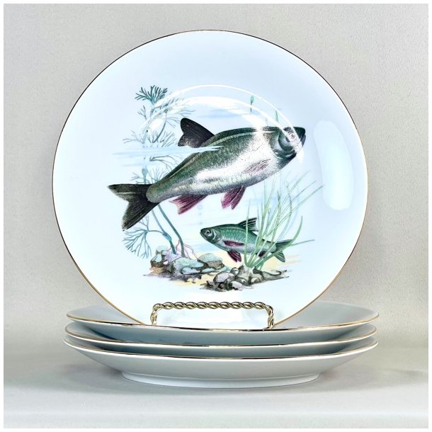 Fisketallerken - retro fra Kahla 