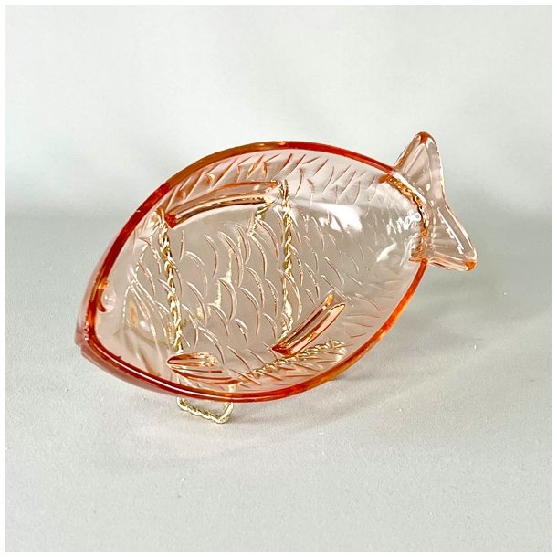 Fisketallerken - fransk, lyserd 