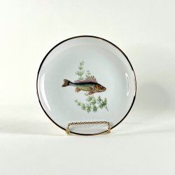 Fisketallerkener (6 stk samlet) - sm 