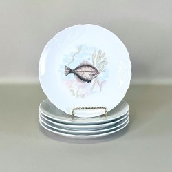 Fisketallerken med 3 blonder - Seltmann Weiden