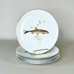 Fisketallerkener (4 stk) - Bareuther Waldsassen