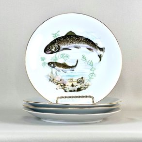 Fisketallerken - retro fra Kahla 