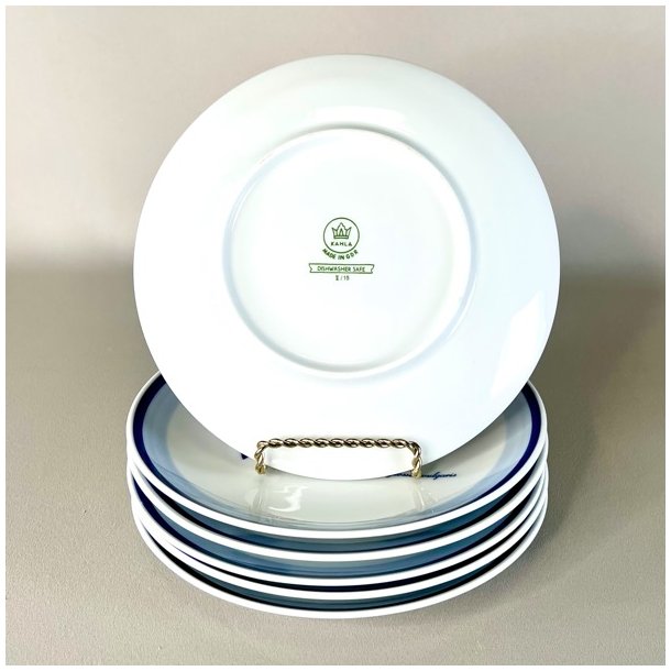 Fisketallerkener - blt motiv fra Kahla