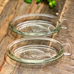 Fisketallerken - asiet formet som fisk