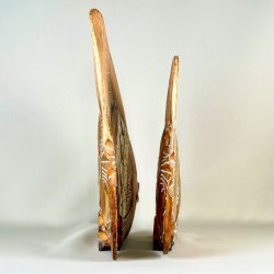 Dekorative fisk i tr (st a' 2) 