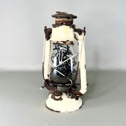 Stormlanterne - vintage m/patina