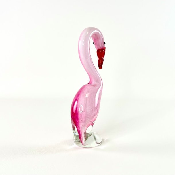 Glasfigur - flamingo H24,5 