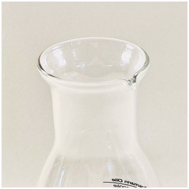 Glasflaske til dressing - med opskrift