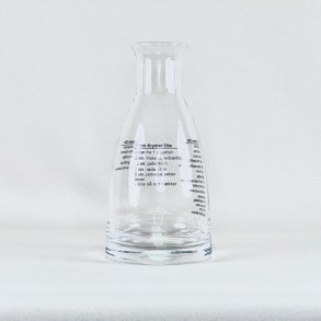 Glasflaske til dressing - med opskrift