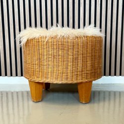 Flet skammel, vintage Ikea - �50 cm. 
