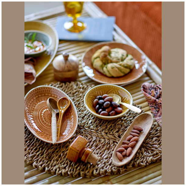 Dkkeserviet i flet - blad