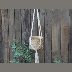 Flettet hnger til potter