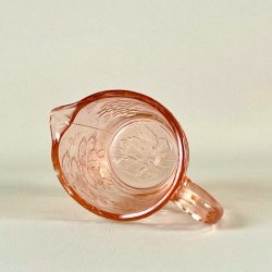 Fldekande - rosa glas