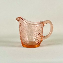 Fldekande - rosa glas