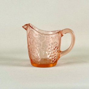 Fldekande - rosa glas