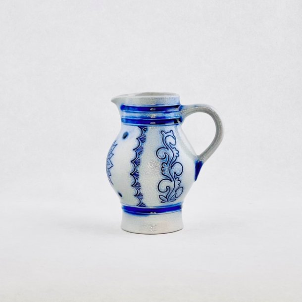 Saltglaseret kande - solsikke 