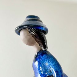 Elsi Bourelius kvindefigur i keramik - bl 