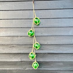Ophng med flydere - grn 