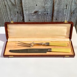 Forskrerst - vintage fransk, 2 dele 