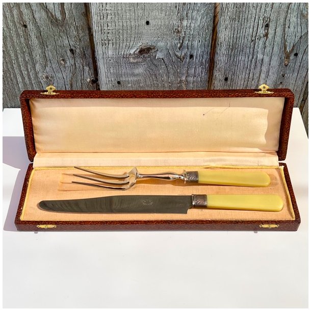 Forskrerst - vintage fransk, 2 dele 