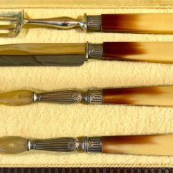 Forskrerst - vintage fransk, 4 dele 