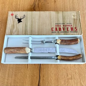 Forskrerst m/greb af horn 