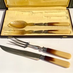 Forskrerst - vintage fransk, 4 dele 