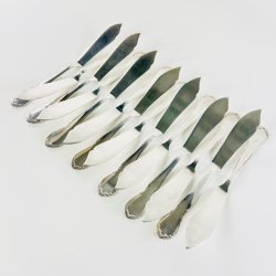 Fiskeknive (14 stk samlet) - fors�lvede 