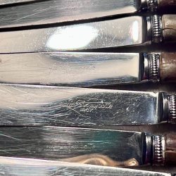 Knive - frugtknive med spids (12 stk)