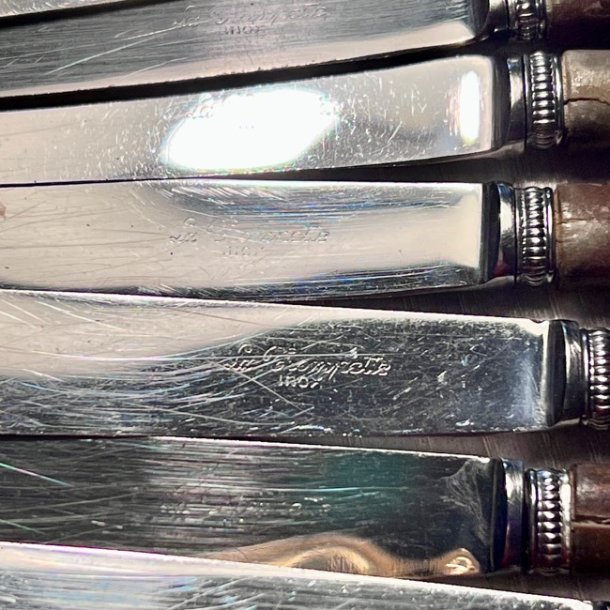 Knive - frugtknive med spids (12 stk)