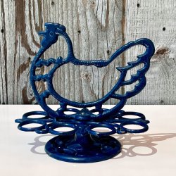 Fransk ggeholder - bl hne