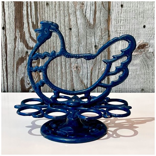 Fransk ggeholder - bl hne