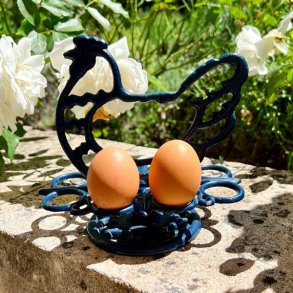 Fransk ggeholder - bl hne