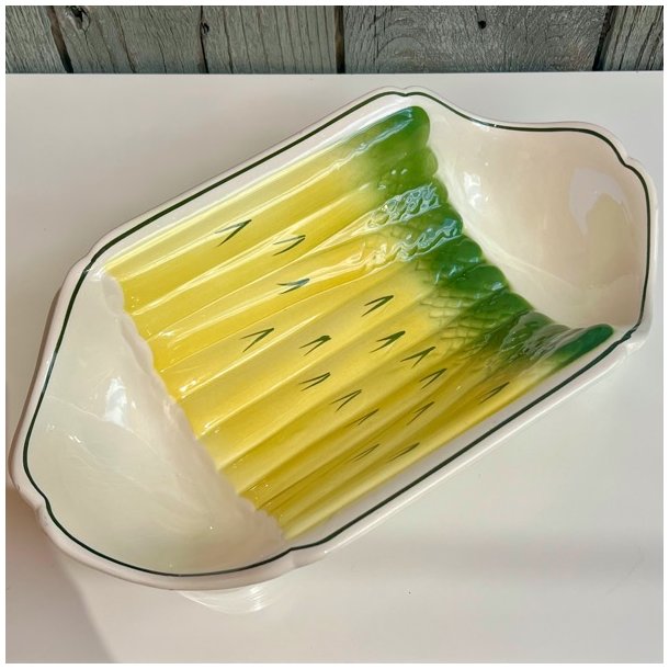 Aspargesfad - fransk, lyst m/asparges