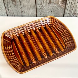 Aspargesfad - fransk, brunt