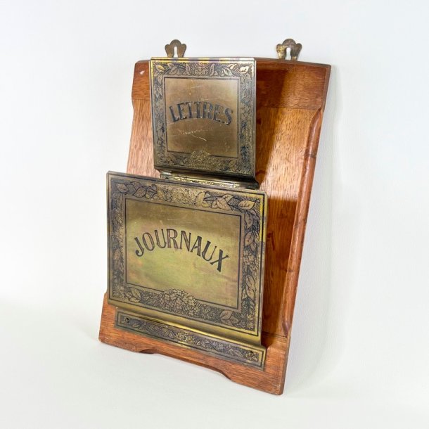 Avisholder - vintage, fransk 